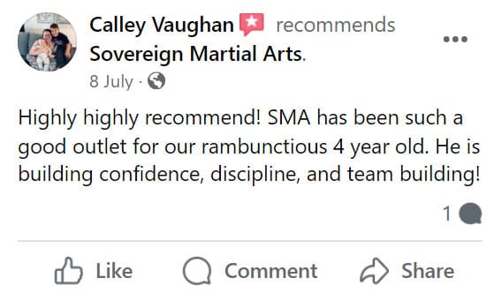 Martial Arts School | Sovereign Martial Arts